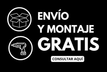 Envío y montajer gratis